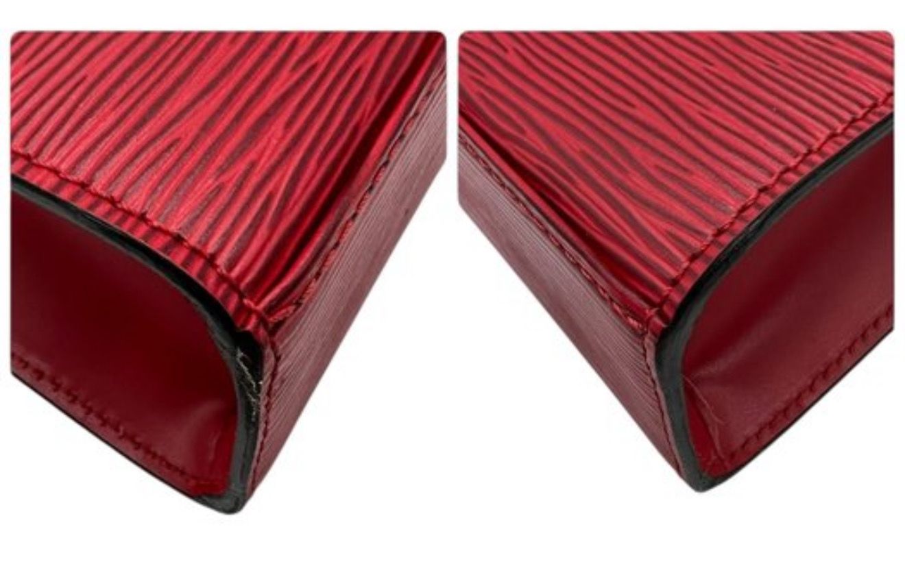 Louis Vuitton malesherbes  epi Leather Top Handle Bag