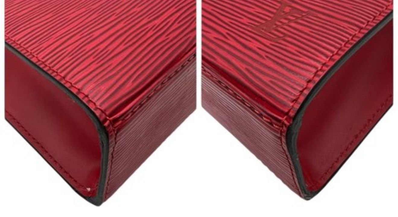 Louis Vuitton malesherbes  epi Leather Top Handle Bag