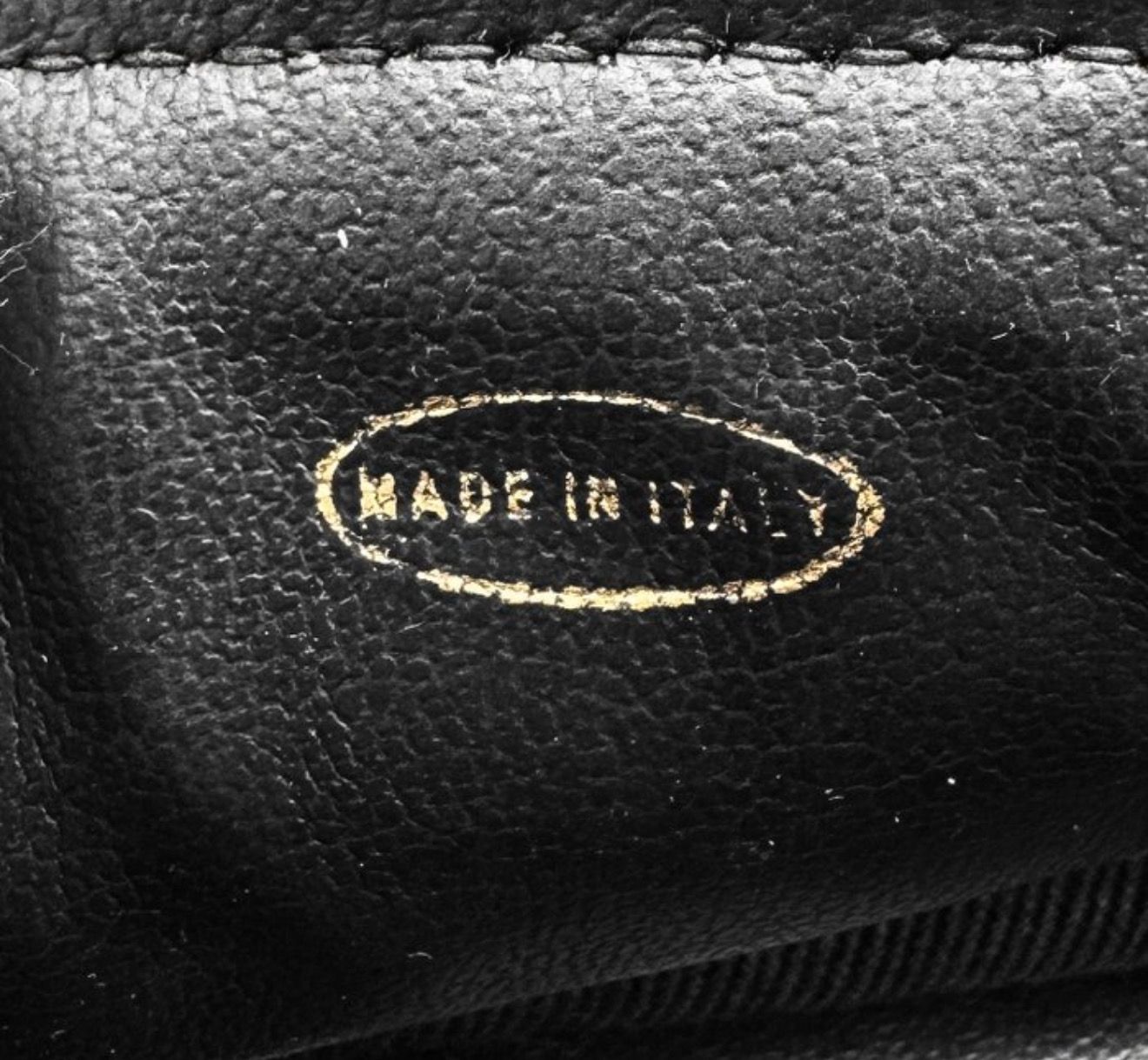 Chanel Bicolore vanity case lambskin leather