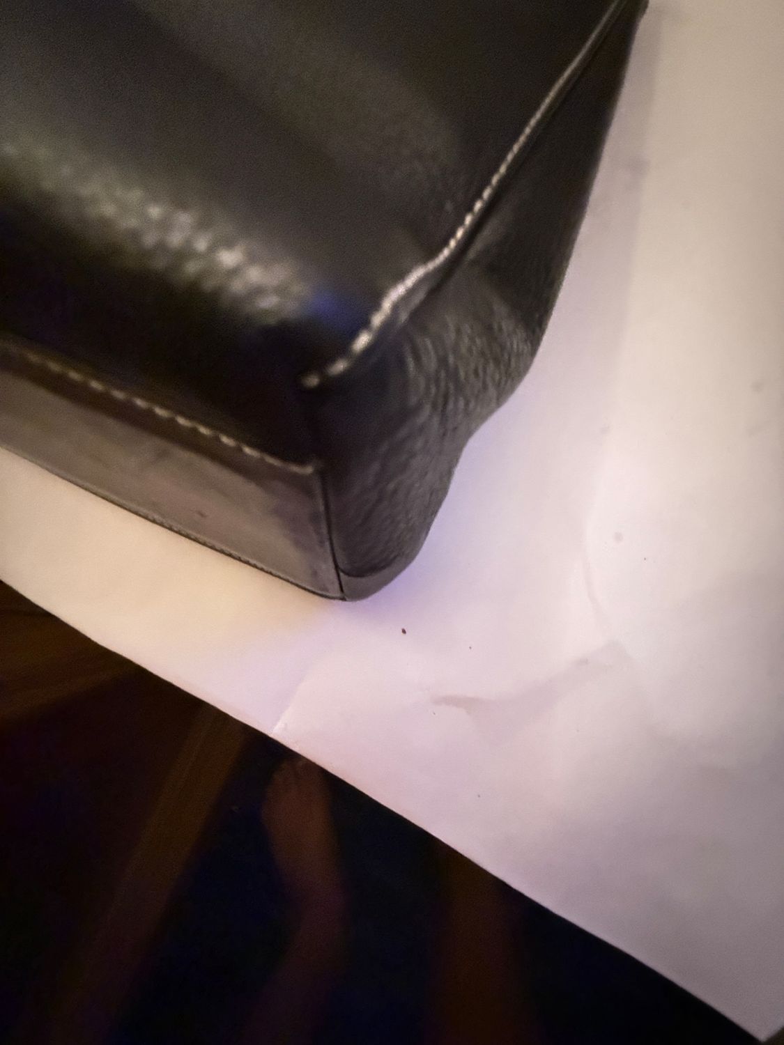 Burberry work Tote  bag Nova check leather black