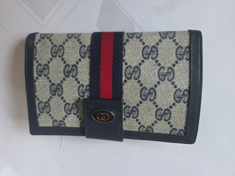 Gucci ophidia trifold wallet blue 
