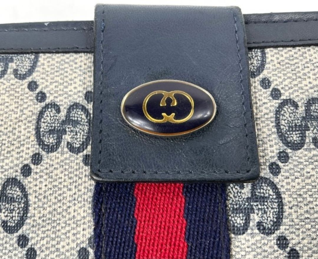 Gucci ophidia trifold wallet blue 