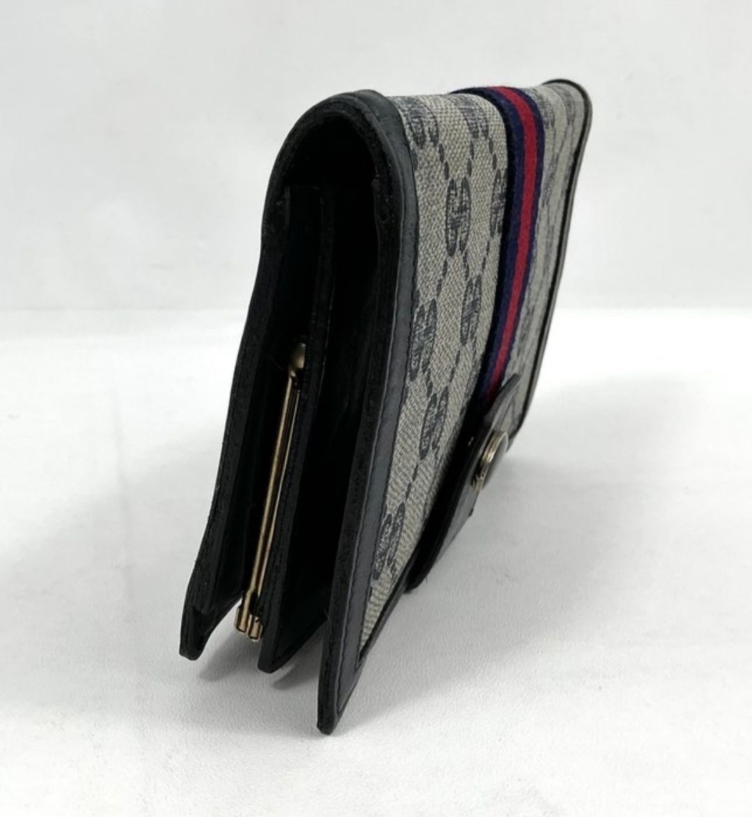 Gucci ophidia trifold wallet blue 