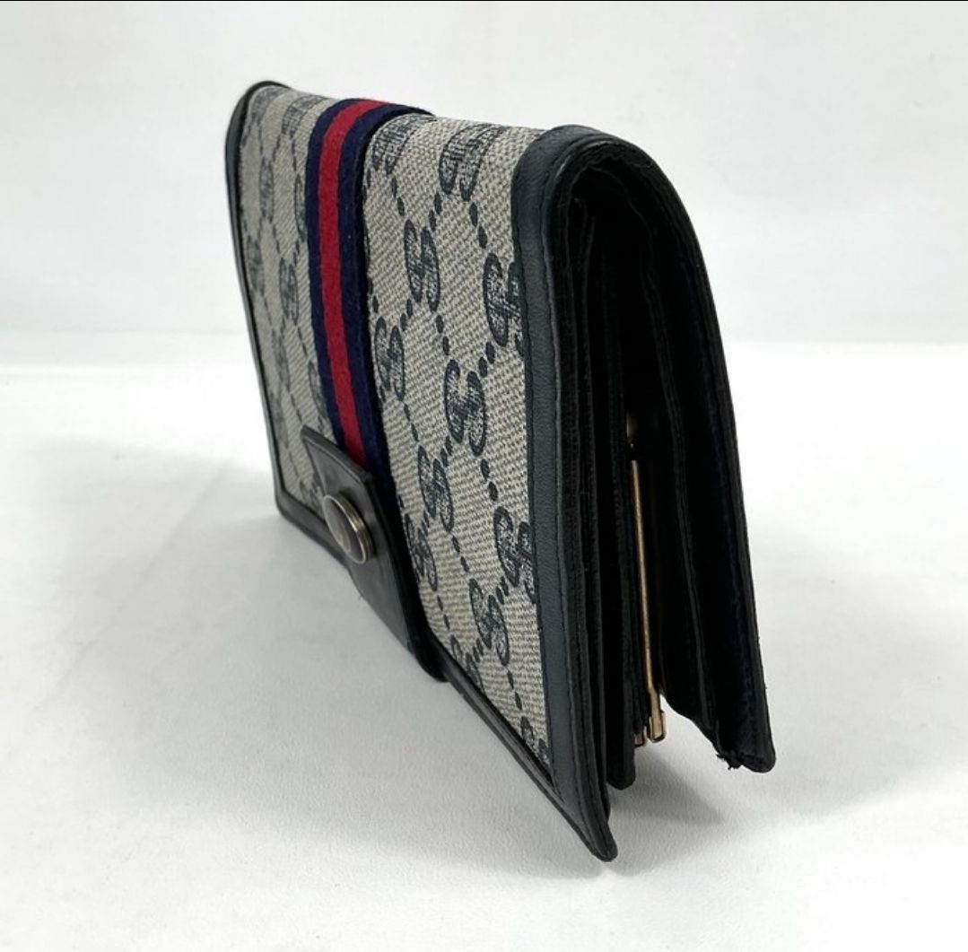Gucci ophidia trifold wallet blue 