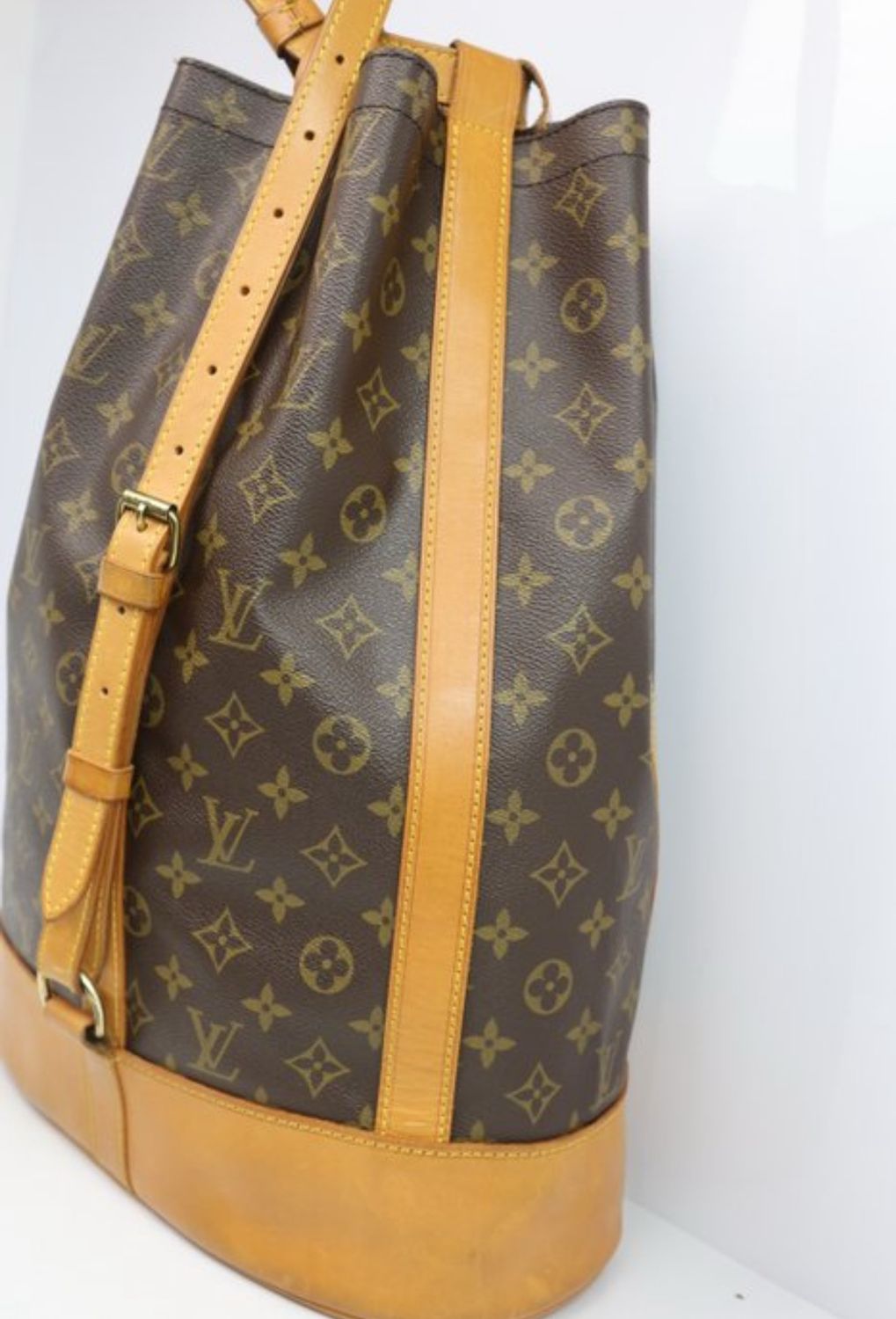 Louis Vuitton Randonne Travel Backpack Monogram