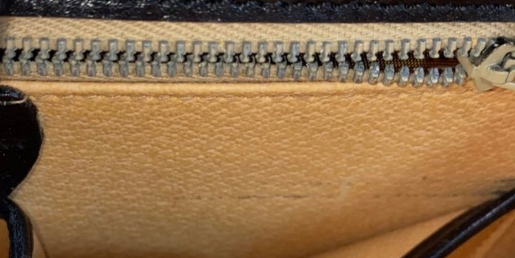 Celine Triomphe logo Leather crossbody purse