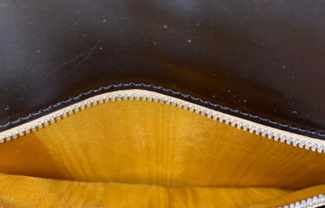 Celine Triomphe logo Leather crossbody purse