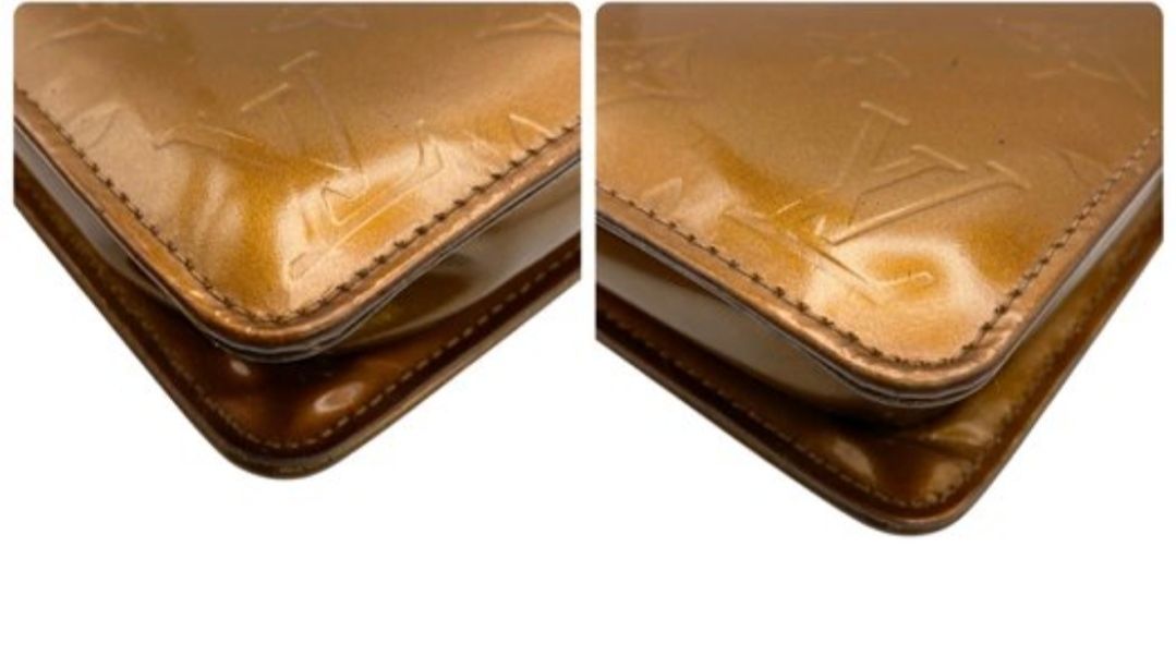 Louis Vuitton Bronze Monogram Vernis Lexington Accessoires Pochette Bag