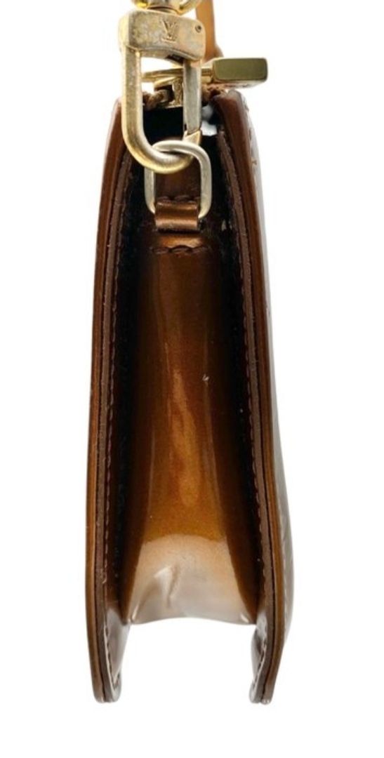 Louis Vuitton Bronze Monogram Vernis Lexington Accessoires Pochette Bag