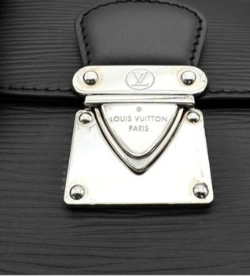 Louis Vuitton Segur bag  black epi leather 