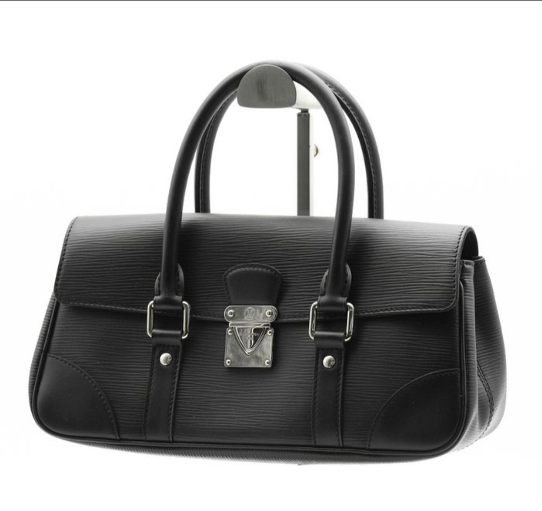 Louis Vuitton Segur bag  black epi leather 