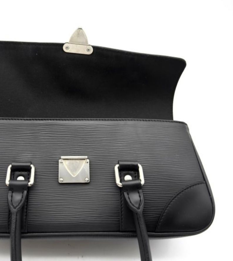 Louis Vuitton Segur bag  black epi leather 