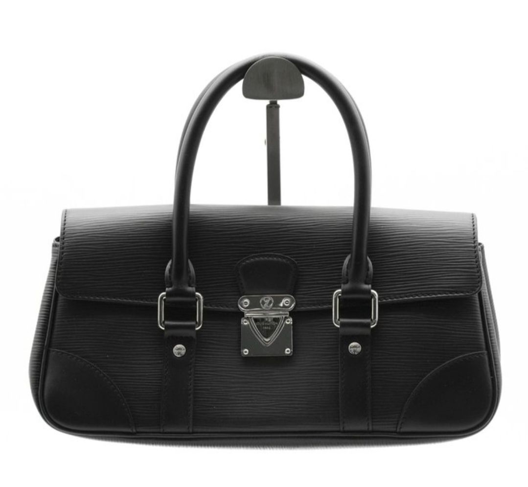 Louis Vuitton Segur bag  black epi leather 