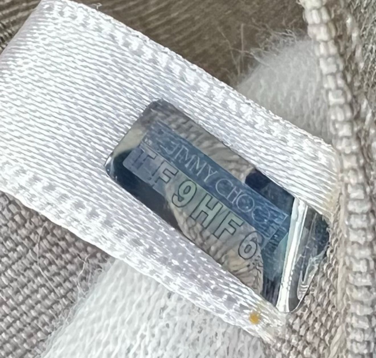 Jimmy Choo Zena Clutch Star Studded Beige