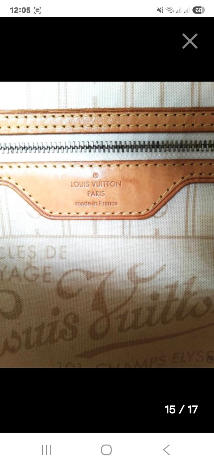 Louis Vuitton Neverfull PM Damier Azzur