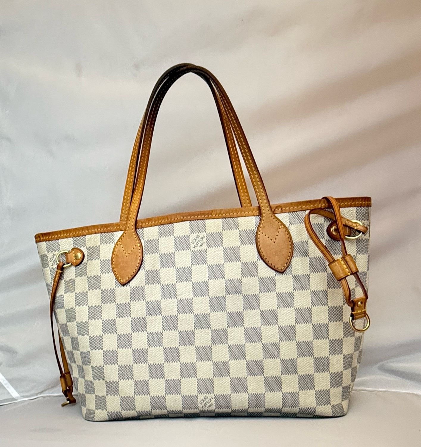 Louis Vuitton Neverfull PM Damier Azzur Louis Vuitton Neverfull PM Damier Azzur