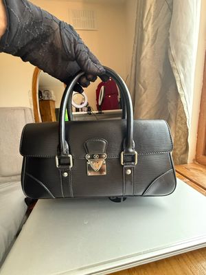 Louis Vuitton Segur bag  black epi leather 
