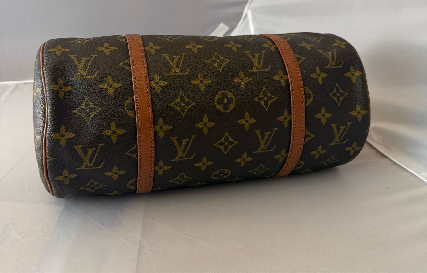 Louis Vuitton Papilon 30 bag brown Monogram leather