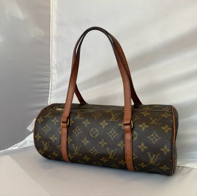 Louis Vuitton Papilon 30 bag brown Monogram leather