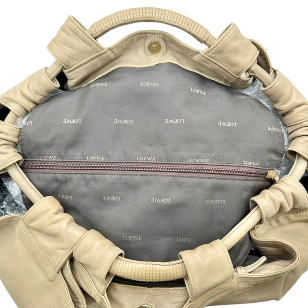 Loewe Aire Handbag  Nappa leather beige 