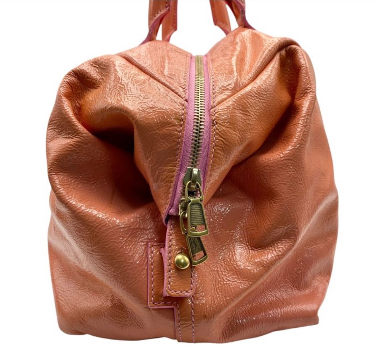 Ysl Cabas Pink leather bag