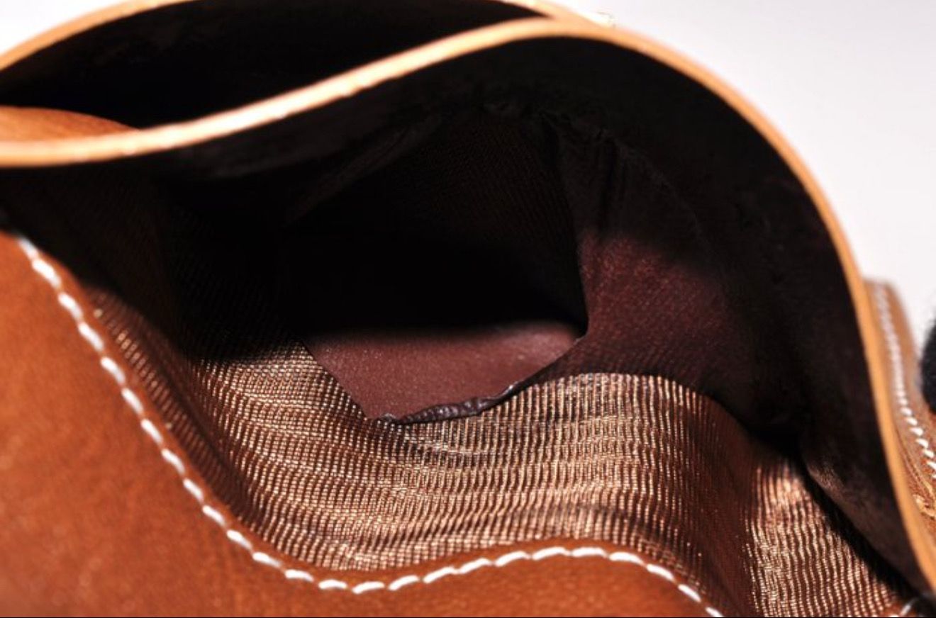 Salvatore Ferragamo Giancini Bordeaux Leather Wallet