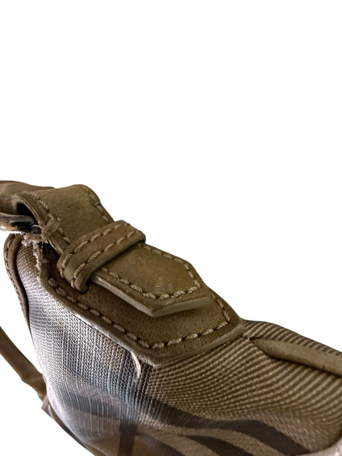 Burberry Smoke Check Hobo Bag