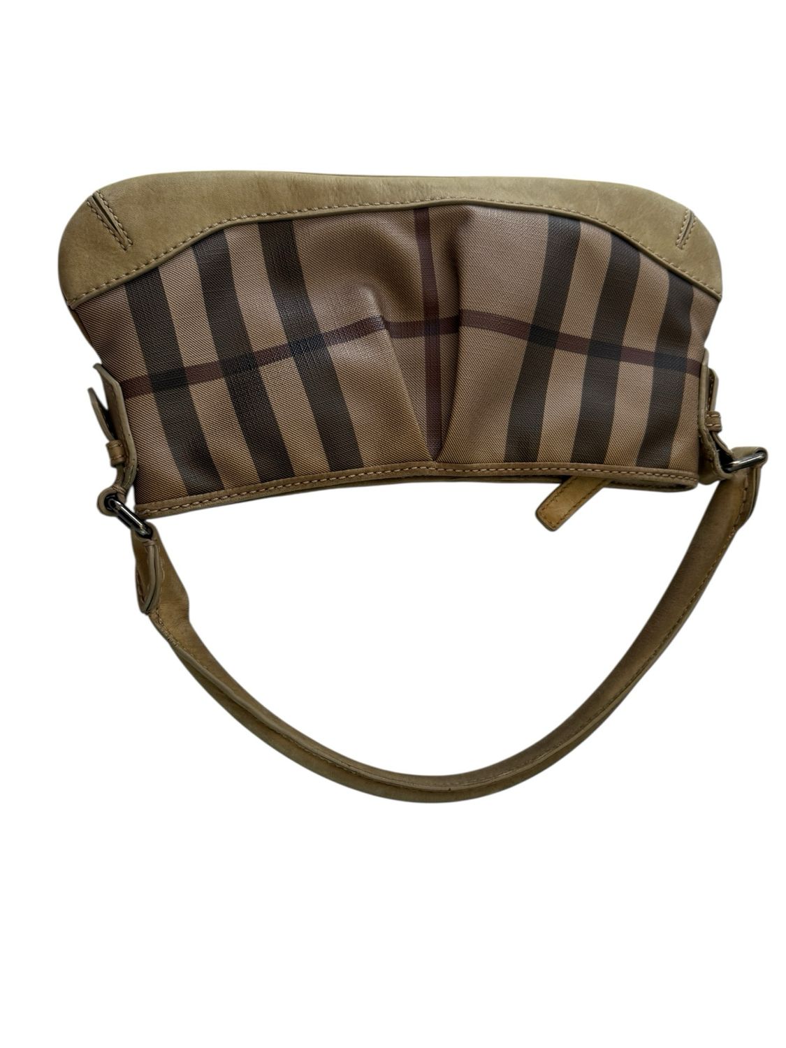 Burberry Smoke Check Hobo Bag