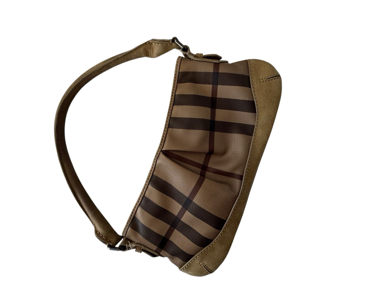 Burberry Smoke Check Hobo Bag