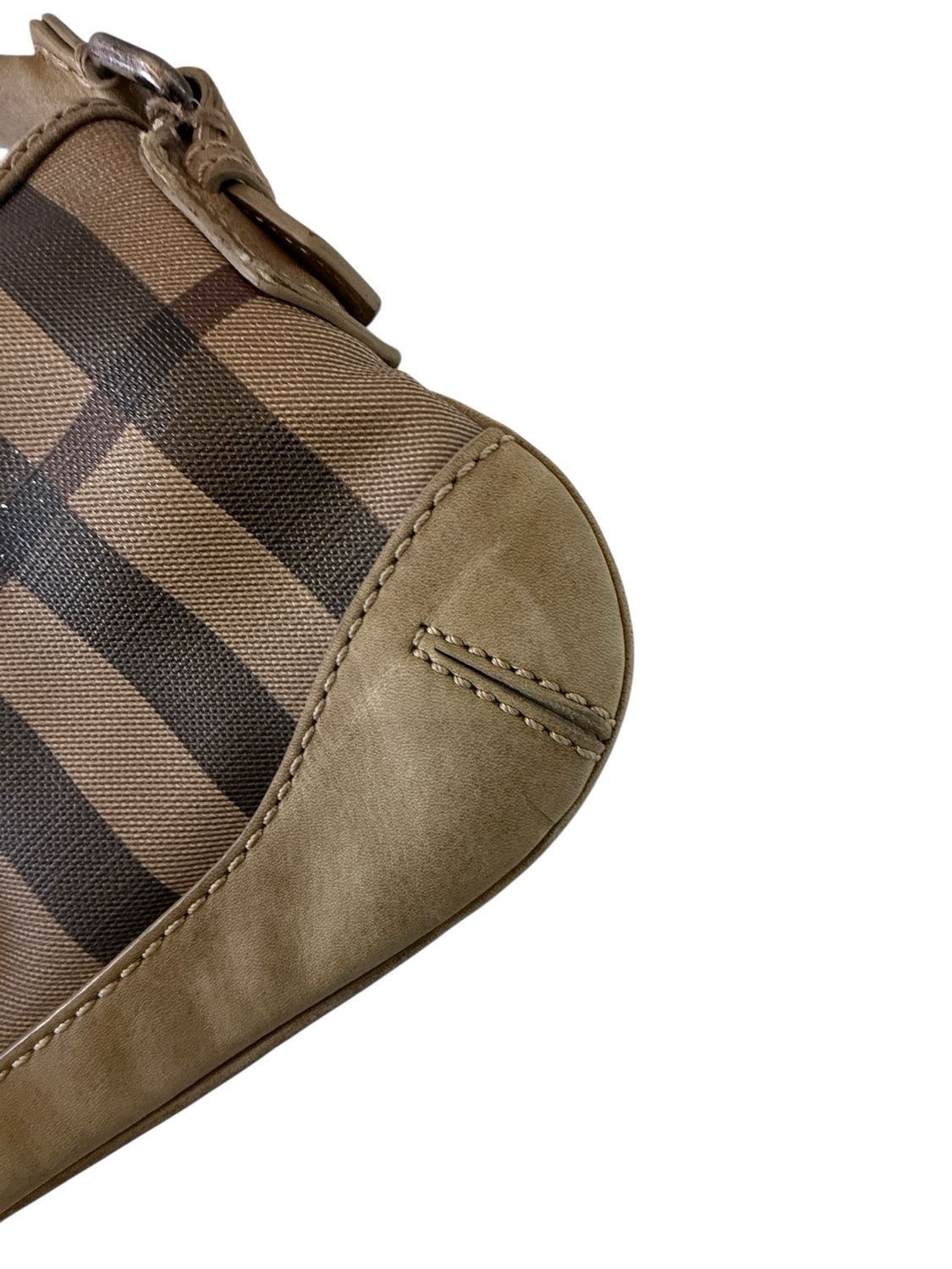 Burberry Smoke Check Hobo Bag