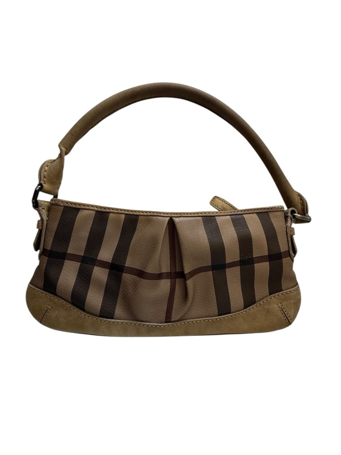Burberry Smoke Check Hobo Bag