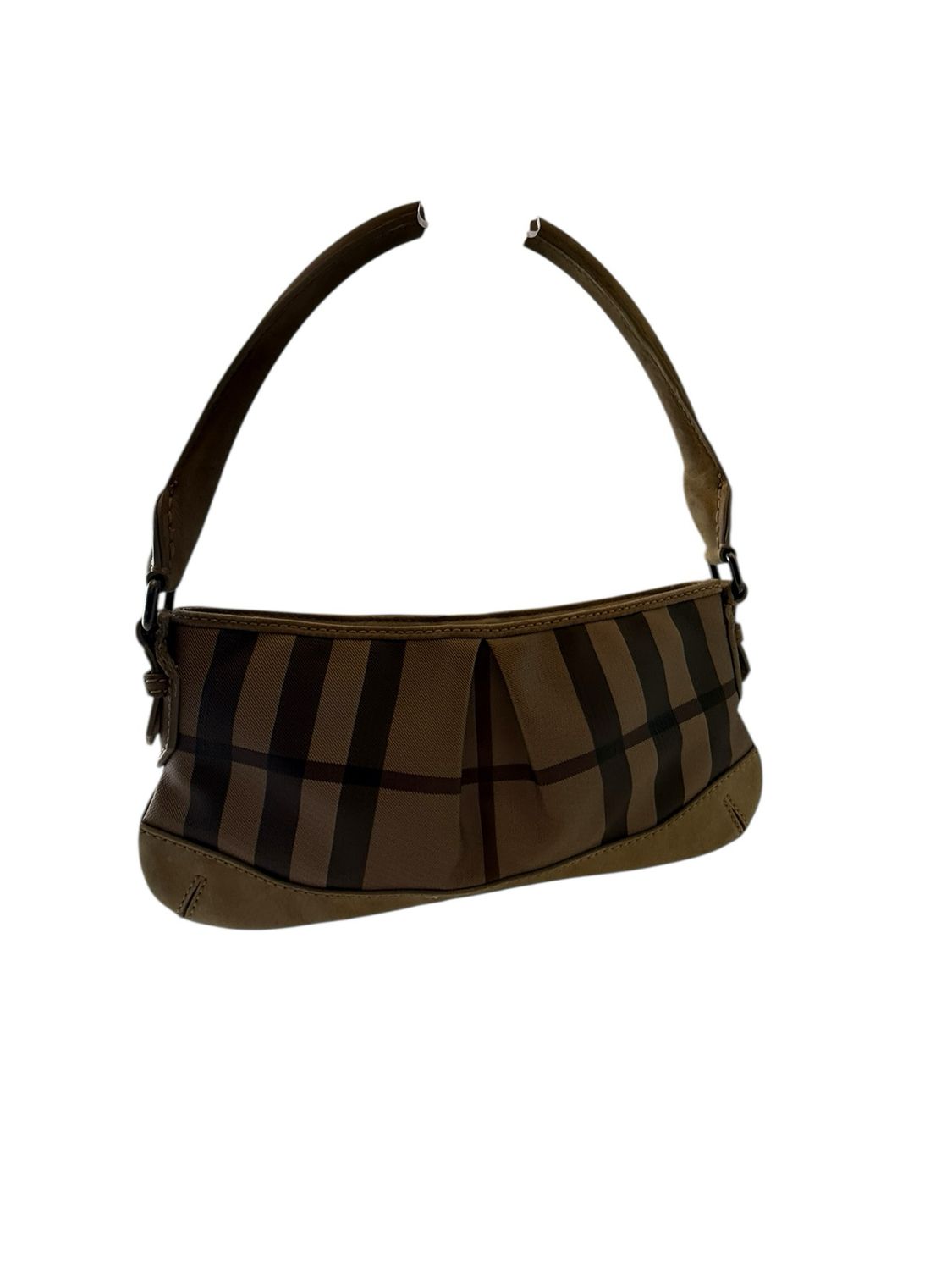 Burberry Smoke Check Hobo Bag