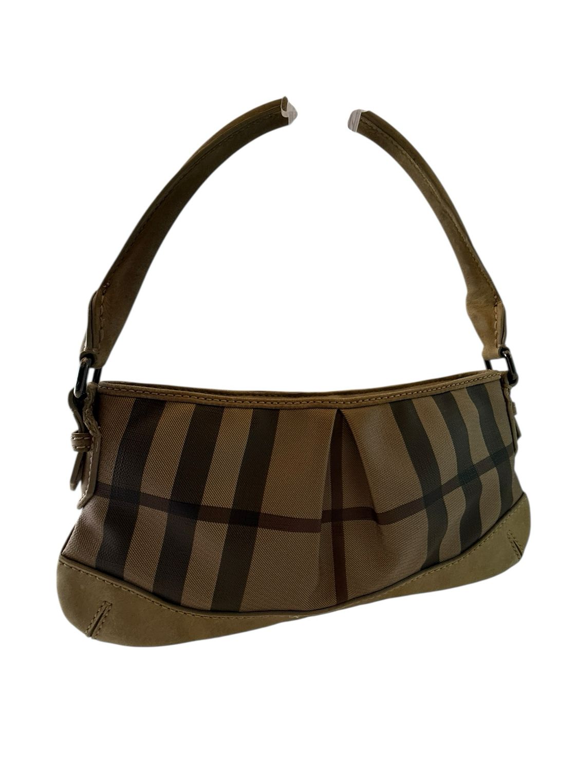 Burberry Smoke Check Hobo Bag