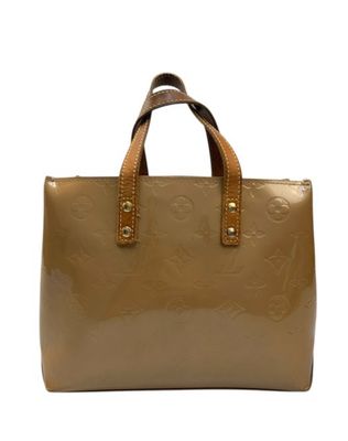 Louis Vuitton Caramel Monogram Vernis Read Me PM Tote Leather Bag