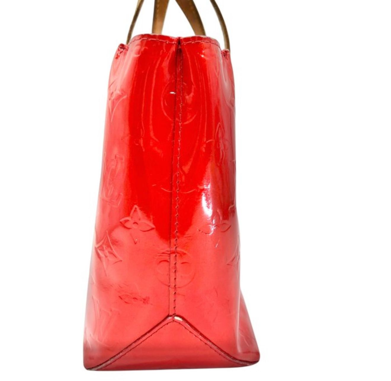 Louis Vuitton Monogram Red Vernis Read Me Tote Leather Bag PM