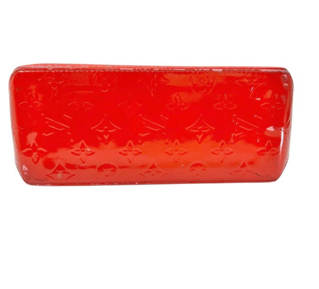 Louis Vuitton Monogram Red Vernis Read Me Tote Leather Bag PM