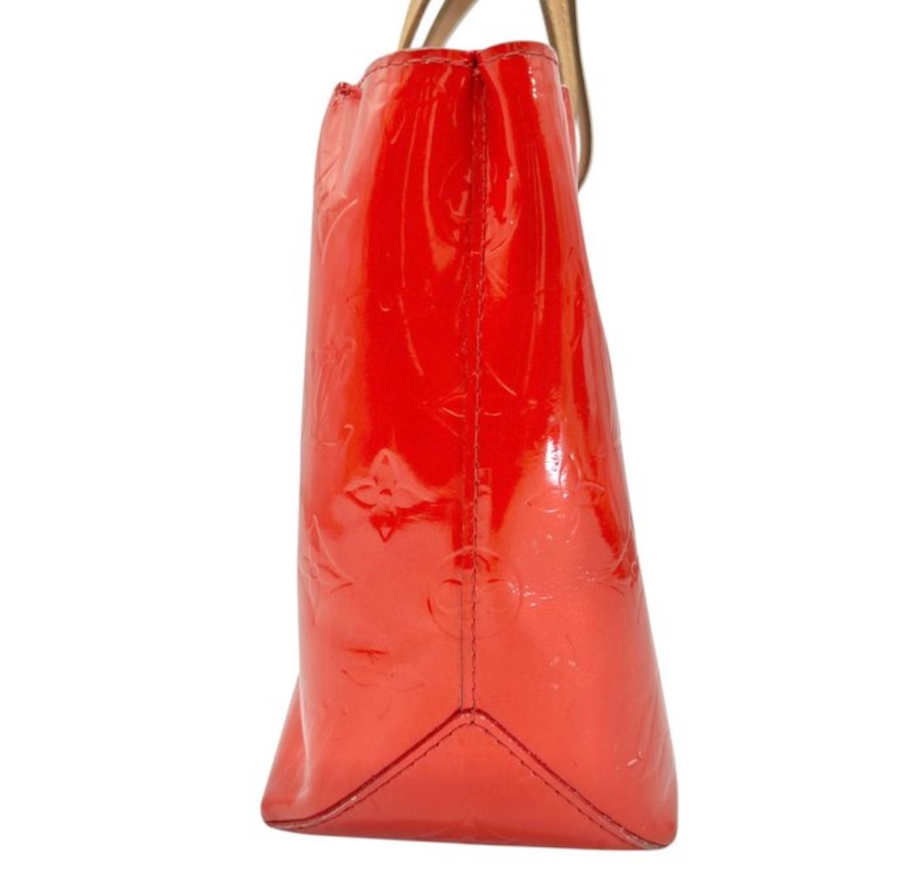 Louis Vuitton Monogram Red Vernis Read Me Tote Leather Bag PM