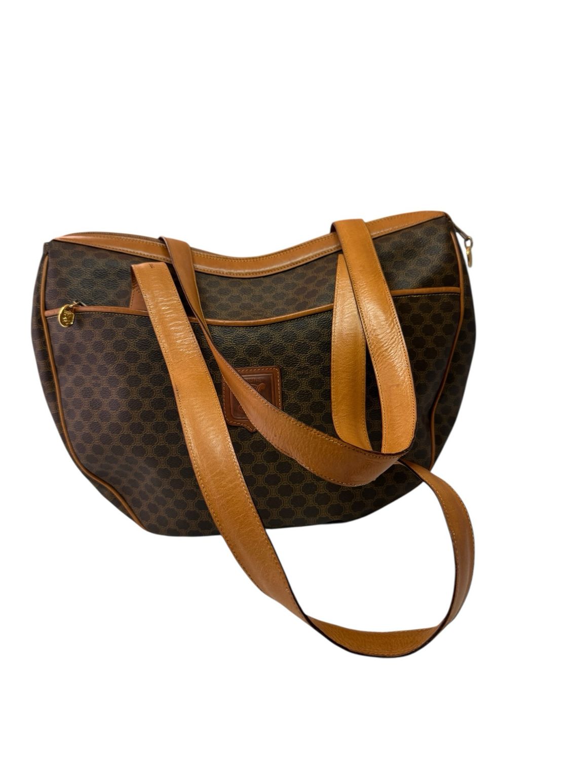 Celine Macadam Croissant Tote