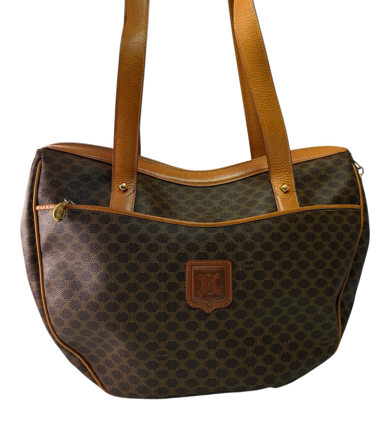 Celine Macadam Croissant Tote