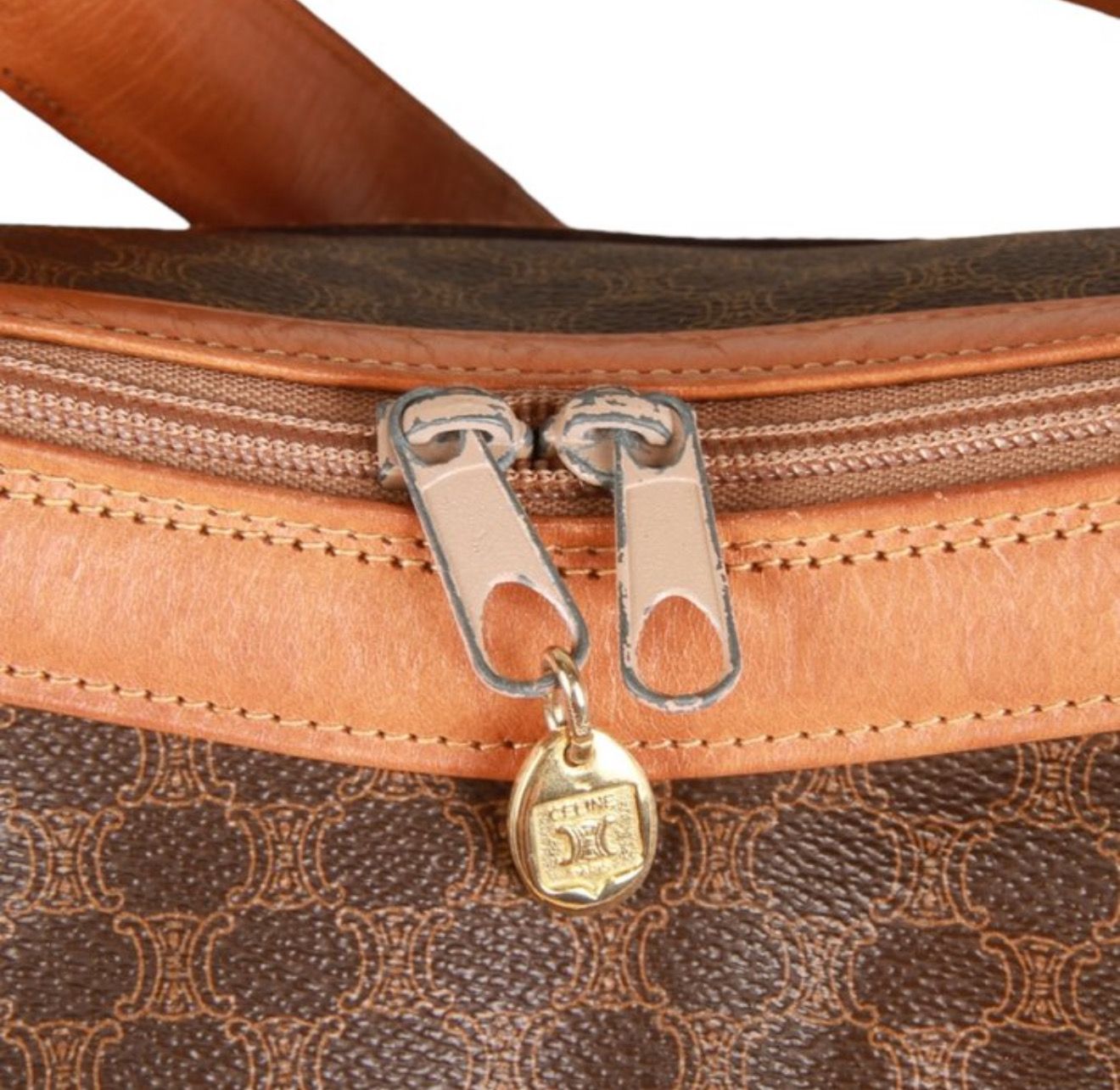 Celine Macadam Croissant Tote