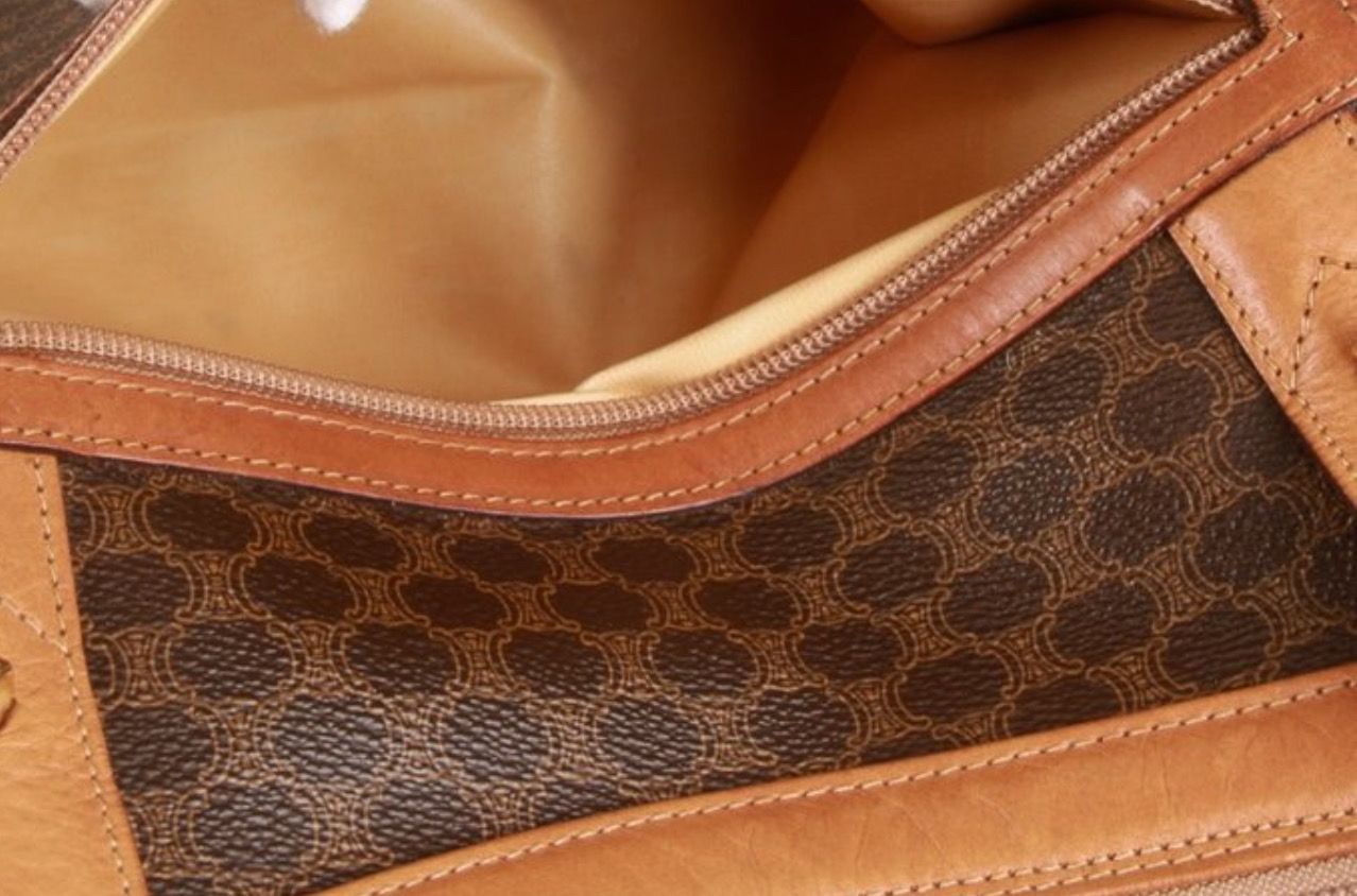 Celine Macadam Croissant Tote