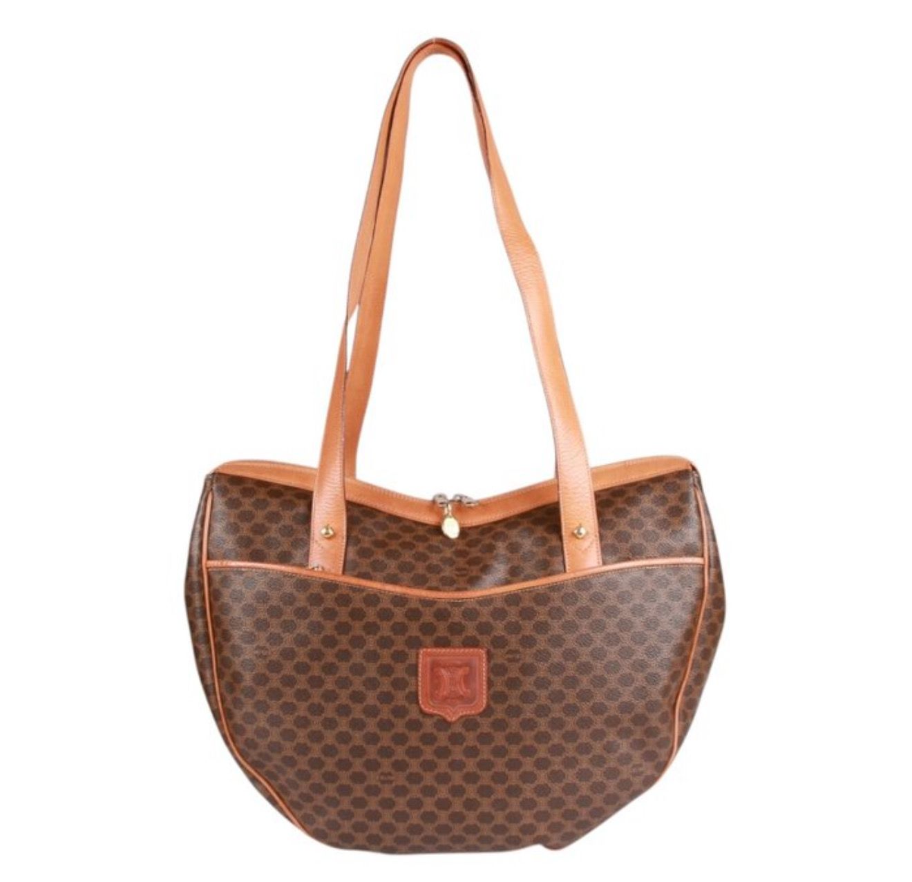 Celine Macadam Croissant Tote