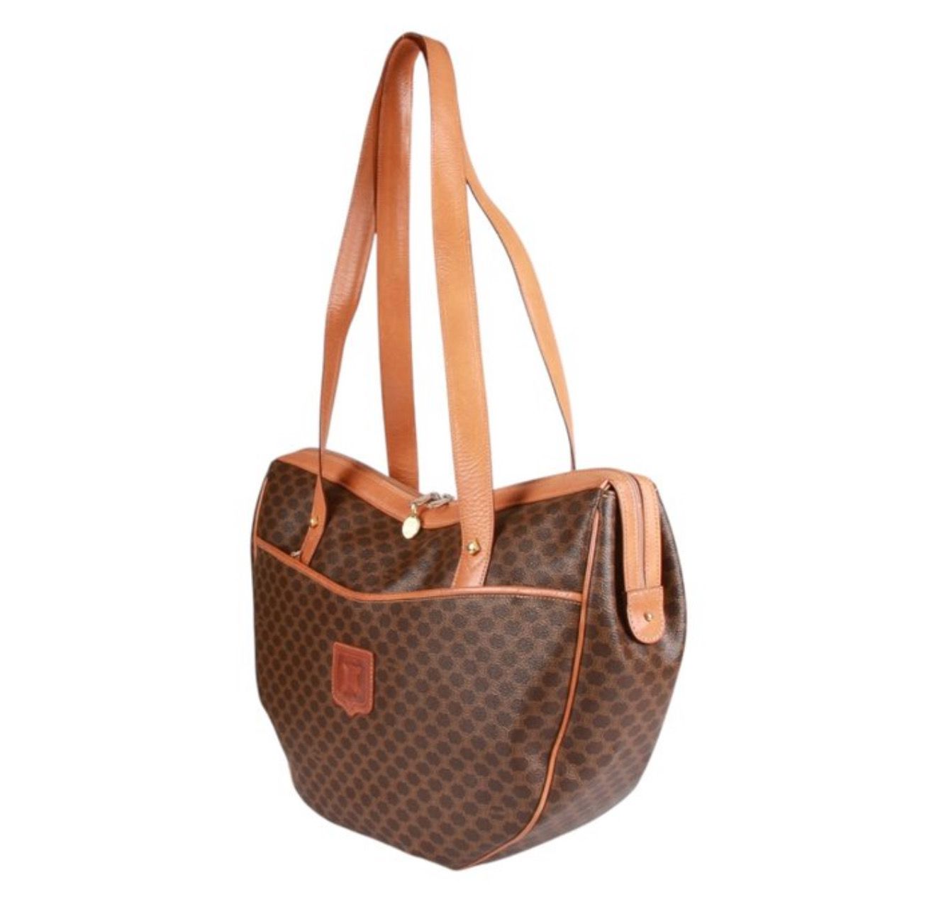 Celine Macadam Croissant Tote