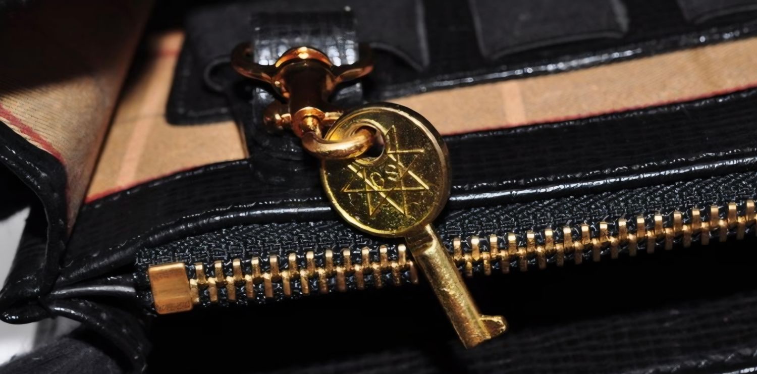 Burberry clutch purse black  leather 