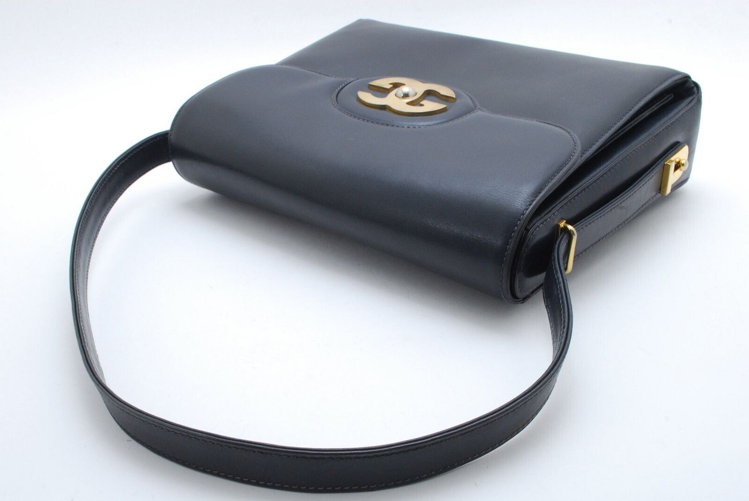 Gucci interlock Shoulder Blue leather bag