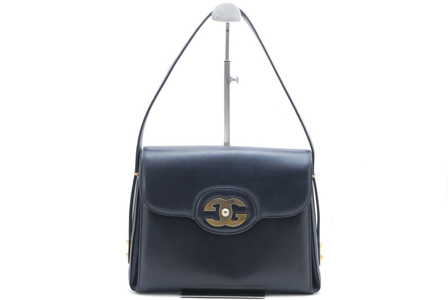 Gucci interlock Shoulder Blue leather bag