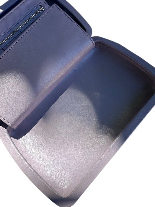 Gucci Interlocking Buckle Suede &amp; Crystal Clutch – Light Purple