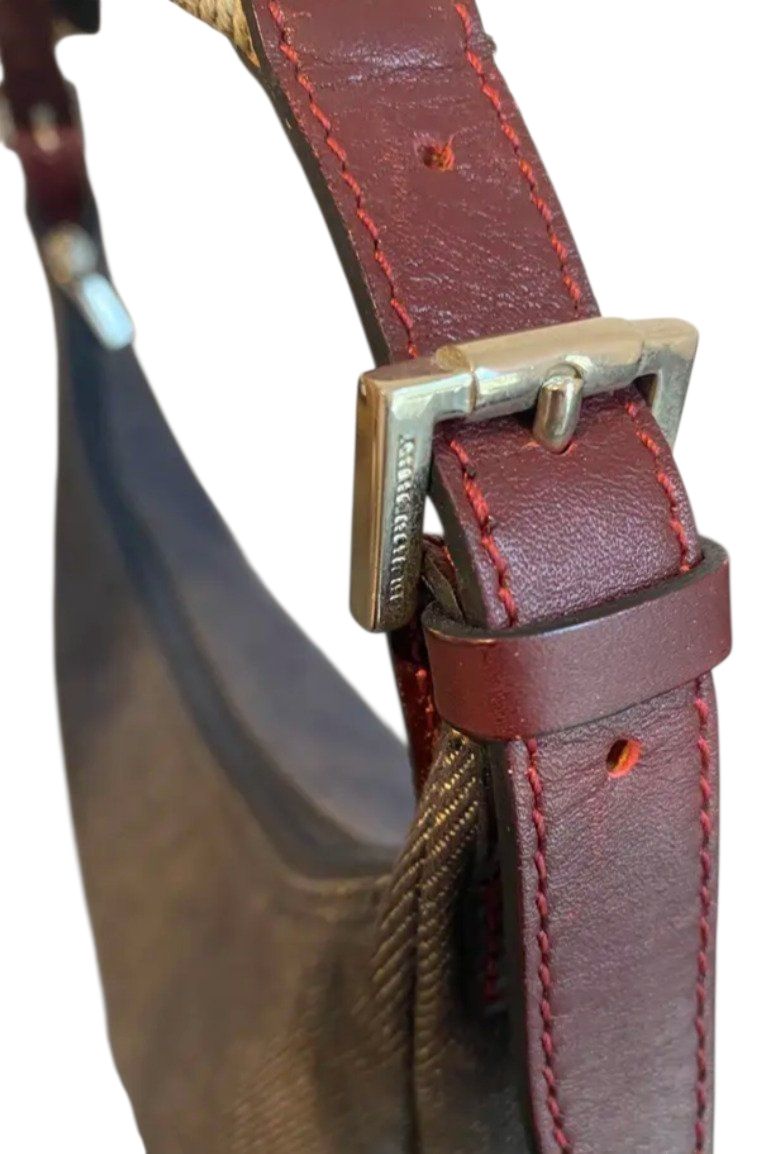 Burberry Blue Denim Shoulder Bag