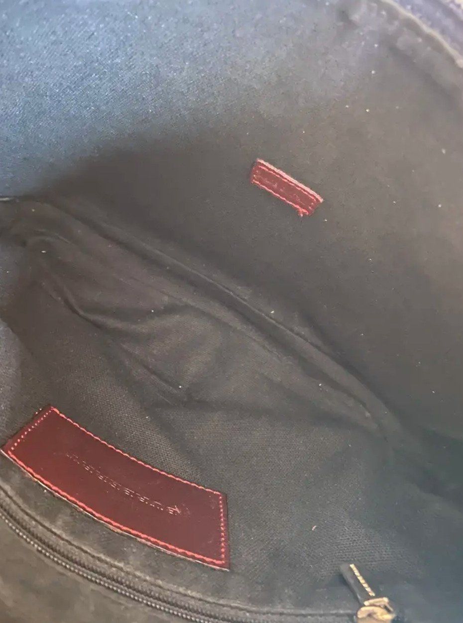 Burberry Blue Denim Shoulder Bag