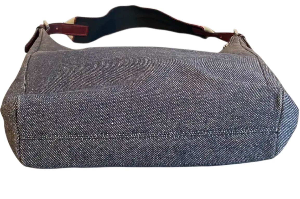 Burberry Blue Denim Shoulder Bag